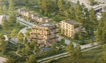 Impressiefoto van bouwproject Wildgroei.