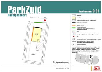 vergroting van het kavelpaspoort kavel 9.01