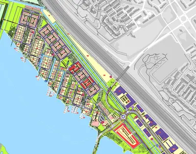 klik op de link onder de kaart en open deze in het groot. Uitleg staat op de pagina