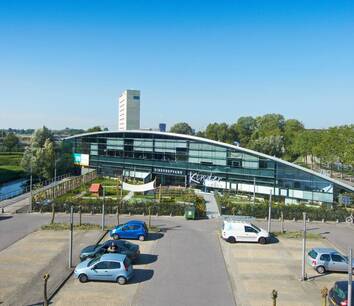 Afbeelding van het informatiecentrum Leidsche Rijn