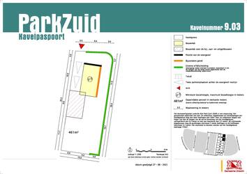 vergroting van het kavelpaspoort kavel 9.03