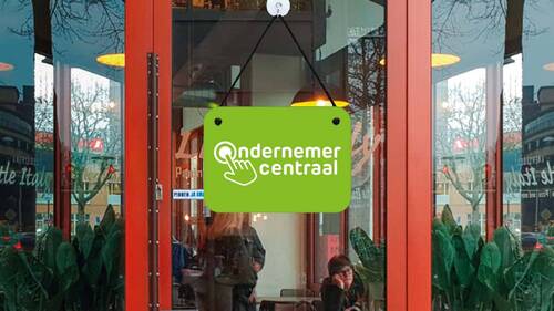 Deurbordje Ondernemer Centraal