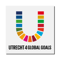 logo 'u'mettekst Utrecht 4 global goals