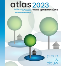 Afbeelding van de omslag van de Atlas voor gemeenten 2023, thema groen & blauw