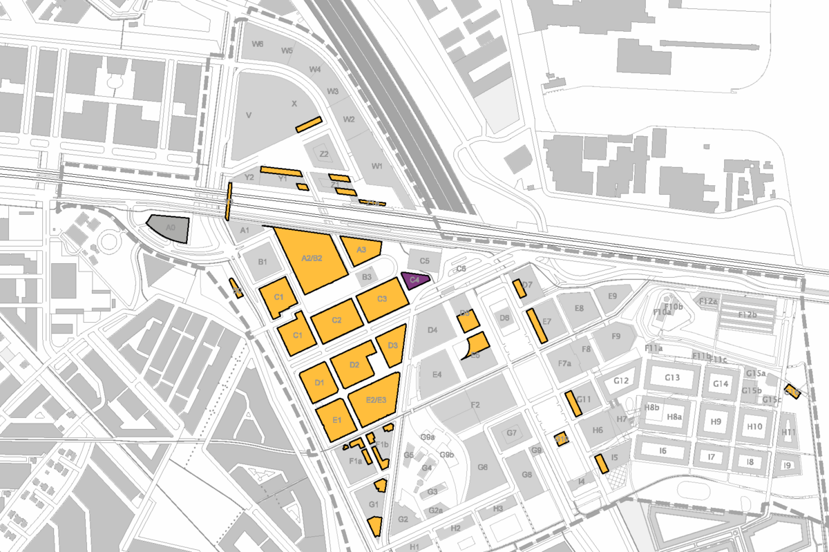 Leidsche Rijn Centrum - Programma: detailhandel/centrumfuncties vergroot de voorlichtingskaart
