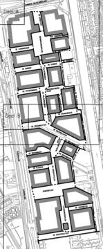 klik en vergroot kaart met straatnamen, straten onder de kaart opgesomd