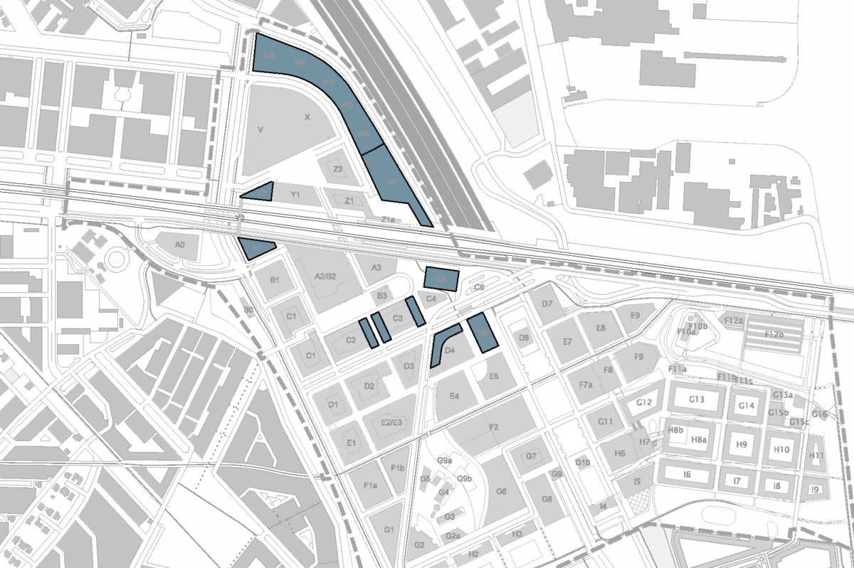 Leidsche Rijn Centrum - Programma: kantoren vergroot de voorlichtingskaart