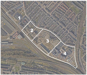 klik en vergroot plattegrond met deelgebieden, zie omschrijving uitklapmenu Wat staat er op de plattegrond (uitgeschreven)?