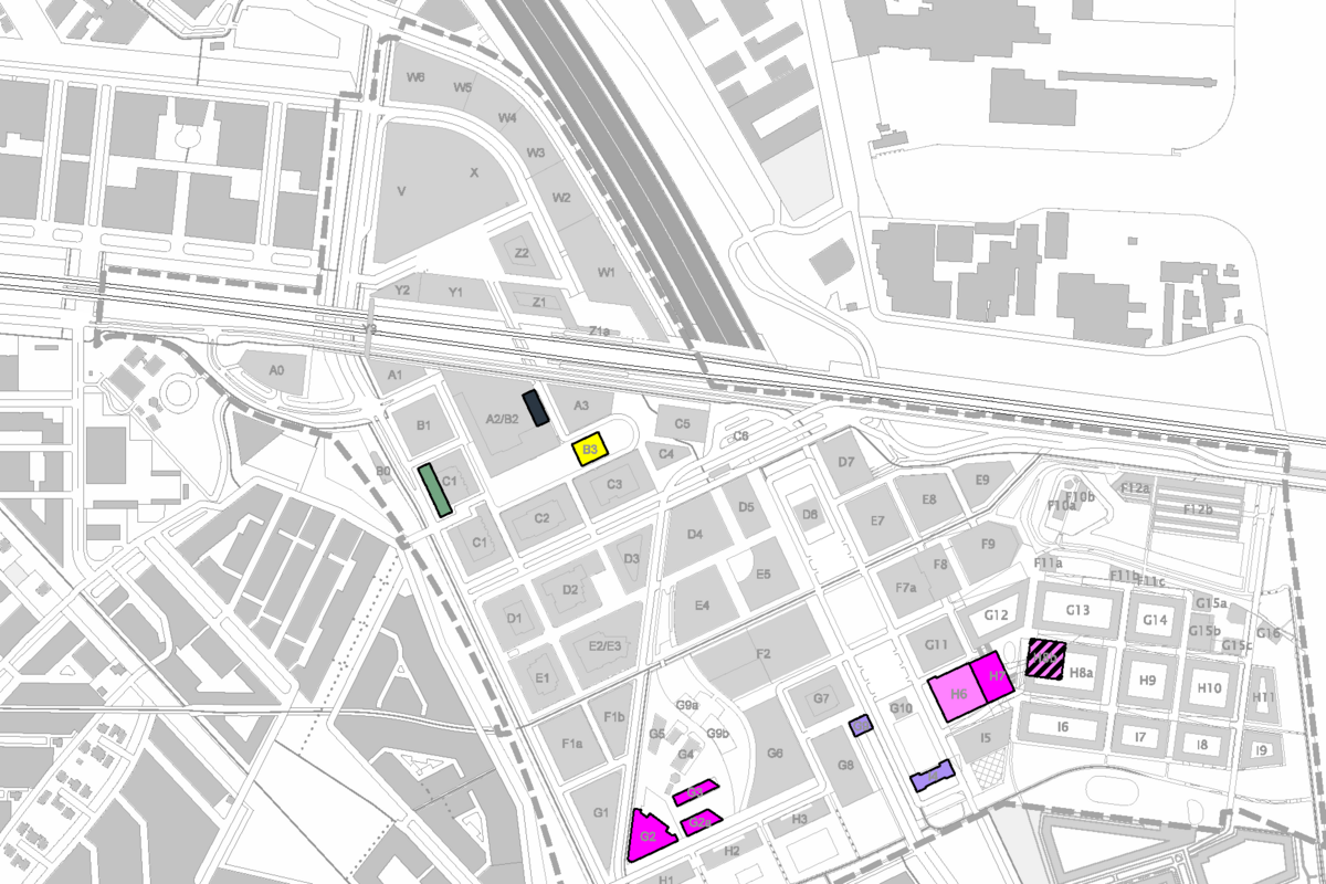 Leidsche Rijn Centrum - Programma: maatschappelijke voorzieningen vergroot de voorlichtingskaart