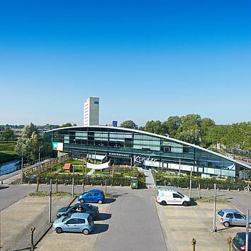 Afbeelding van het informatiecentrum Leidsche Rijn