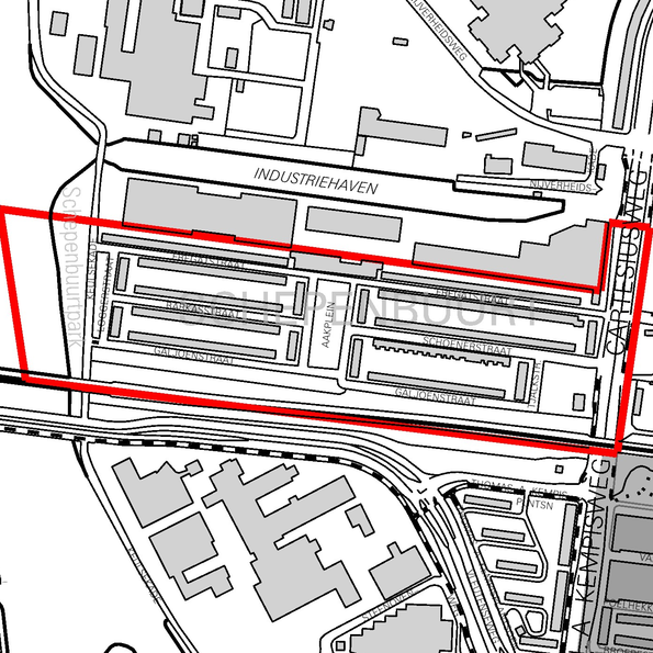 Rayon Schepenbuurt: gebied (inclusief) de Fregatstraat, begrenst door Merwedekanaal en spoor en de Cartesiusweg 129-141