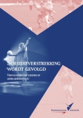 kaft van subsidieverstrekking