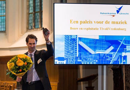 Mario van den Berg neemt Goudvink 2016 in ontvangst