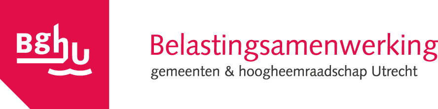 Logo BGHU, belastingsamenwerking gemeenten en hoogheemraadschap Utrecht, link naar website BGHU