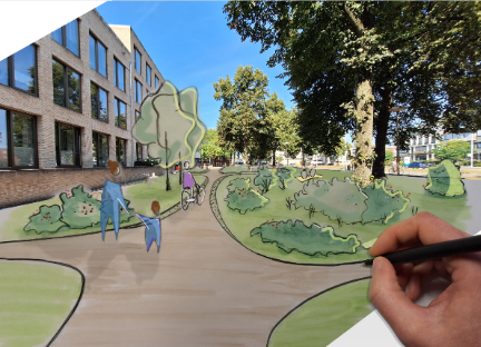 Ontwerp van groener Nijenoord