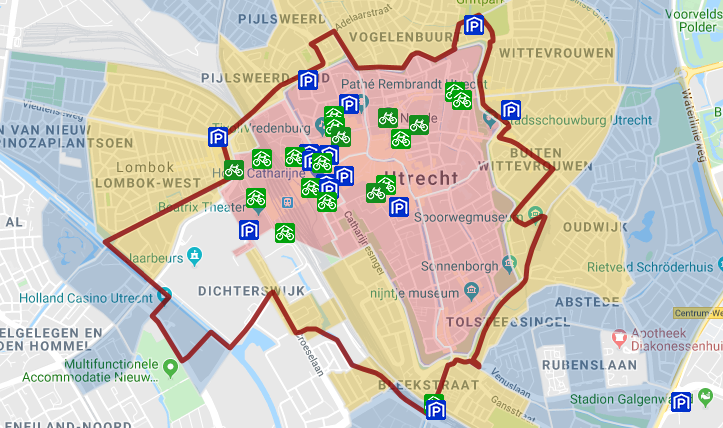 voorbeeld van de plattegrond