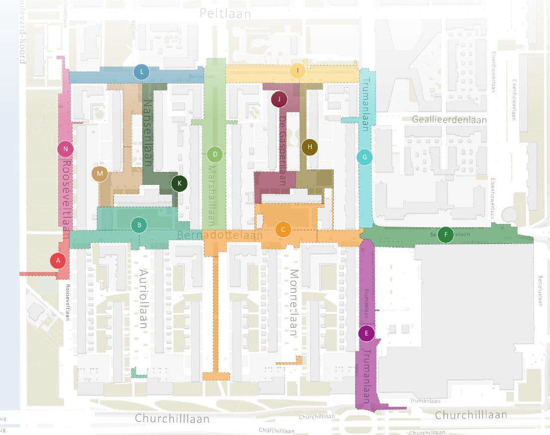 fases van het werk, uitgelegd in de tekst eronder