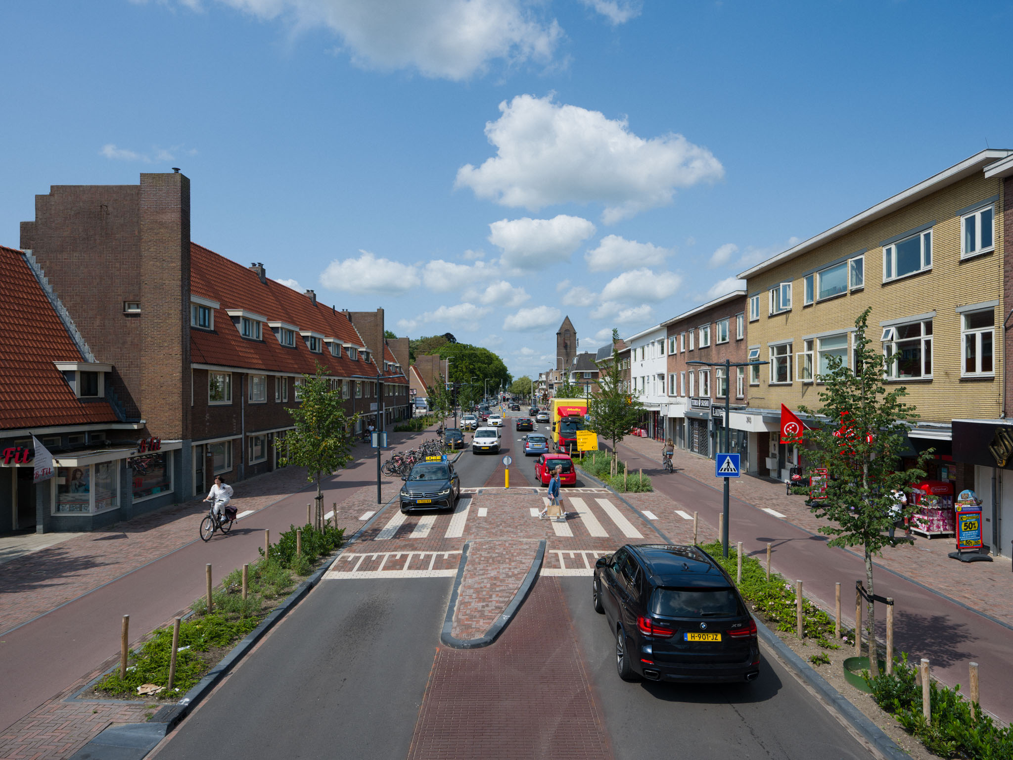 Foto nieuwe inrichting Amsterdamsestraatweg