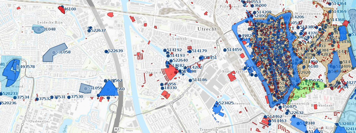 Ga naar de kaart met daarop monumenten, beschermde stads- en dorpsgezichten en werelderfgoed.