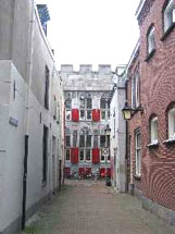 huizen in de binnenstad van utrecht