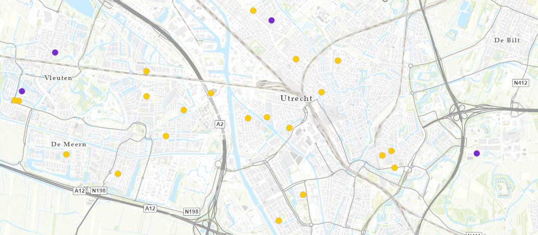 ga naar de kaart op arcgis.com