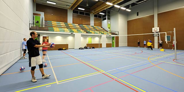 Foto van de sporthal Nieuw Welgelegen